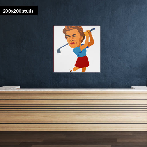 200*200studs, 160*160cm, 63*63inch
