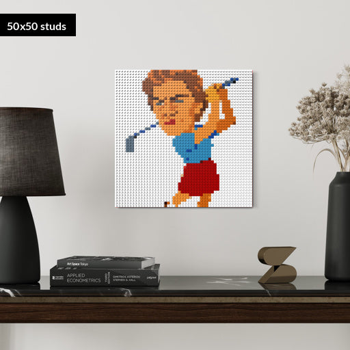 50*50studs, 40*40cm, 15,75*15,75inch