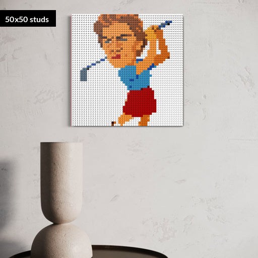 50*50studs, 40*40cm, 15,75*15,75inch