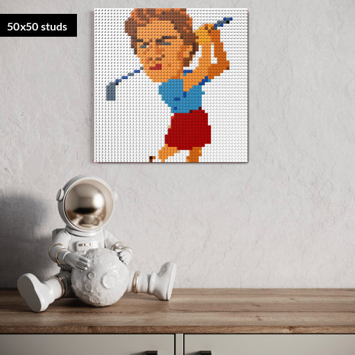 50*50studs, 40*40cm, 15,75*15,75inch