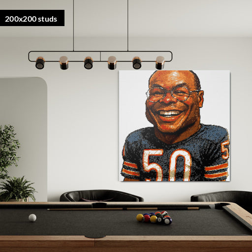 200*200studs, 160*160cm, 63*63inch