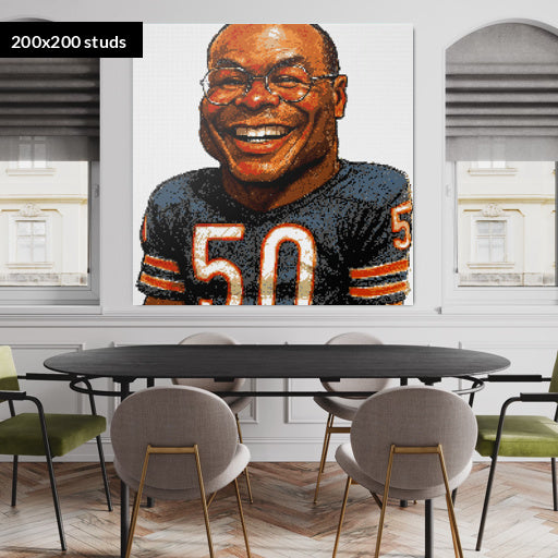 200*200studs, 160*160cm, 63*63inch