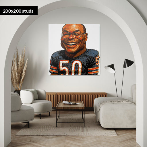 200*200studs, 160*160cm, 63*63inch