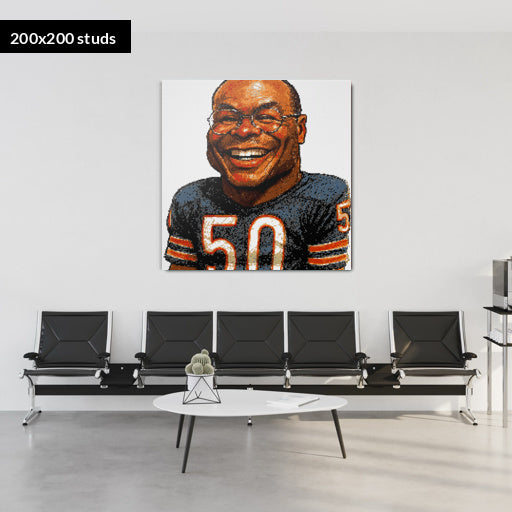 200*200studs, 160*160cm, 63*63inch