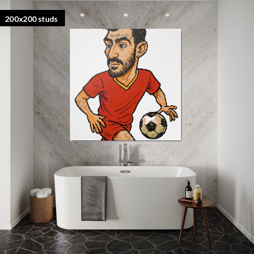 200*200studs, 160*160cm, 63*63inch