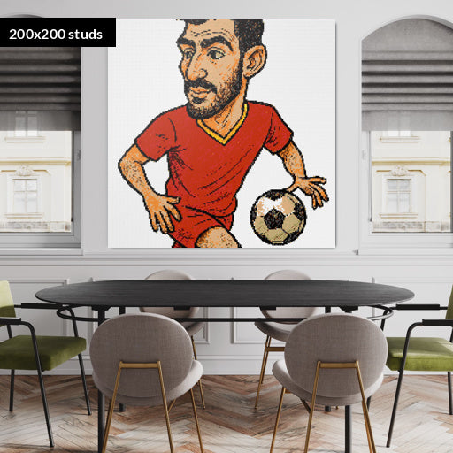 200*200studs, 160*160cm, 63*63inch