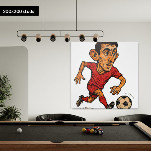 200*200studs, 160*160cm, 63*63inch