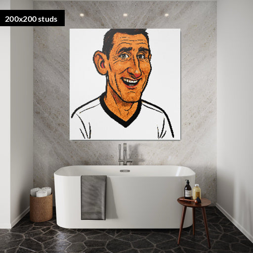 200*200studs, 160*160cm, 63*63inch