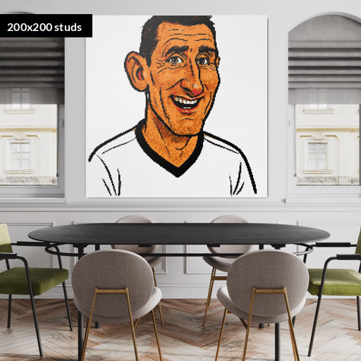 200*200studs, 160*160cm, 63*63inch