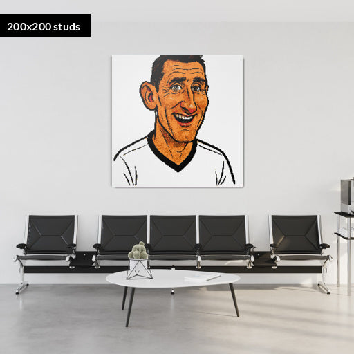 200*200studs, 160*160cm, 63*63inch