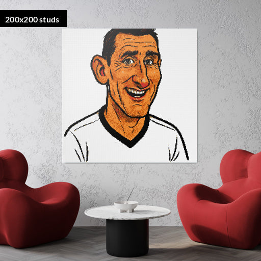 200*200studs, 160*160cm, 63*63inch