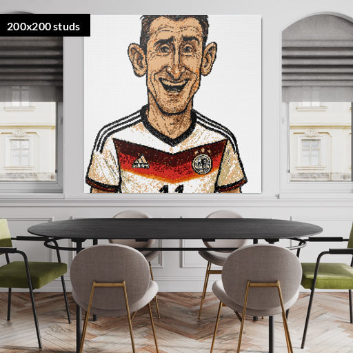 200*200studs, 160*160cm, 63*63inch