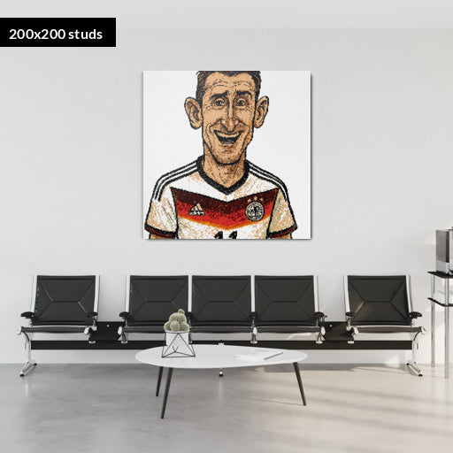 200*200studs, 160*160cm, 63*63inch