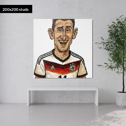 200*200studs, 160*160cm, 63*63inch