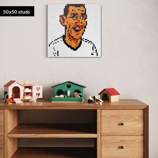 50*50studs, 40*40cm, 15,75*15,75inch