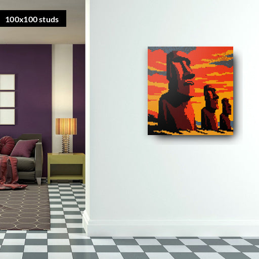 100*100studs, 80*80cm, 31,5*31,5inch