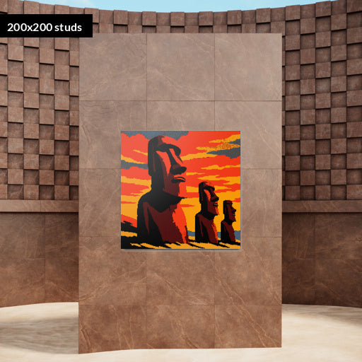 200*200studs, 160*160cm, 63*63inch