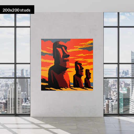 200*200studs, 160*160cm, 63*63inch