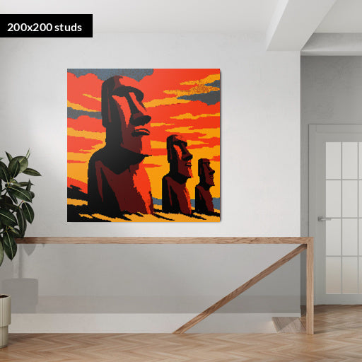 200*200studs, 160*160cm, 63*63inch