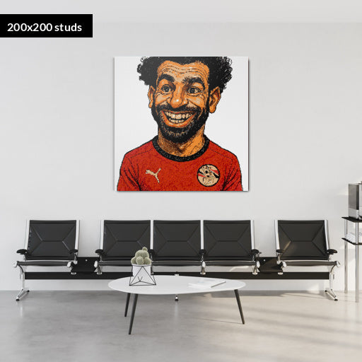 200*200studs, 160*160cm, 63*63inch