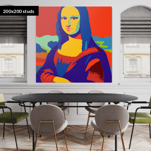 200*200studs, 160*160cm, 63*63inch