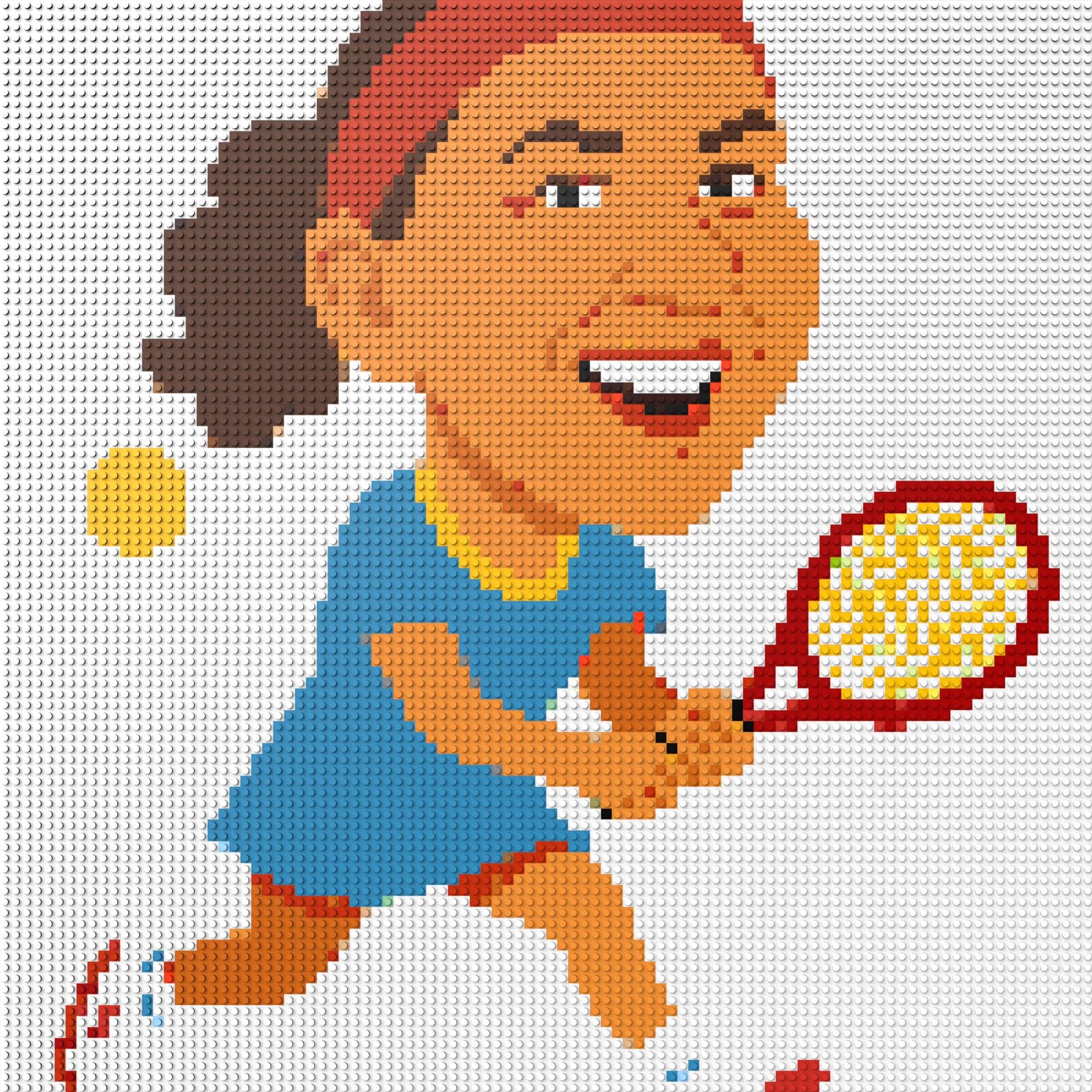 100*100studs, 80*80cm, 31,5*31,5inch