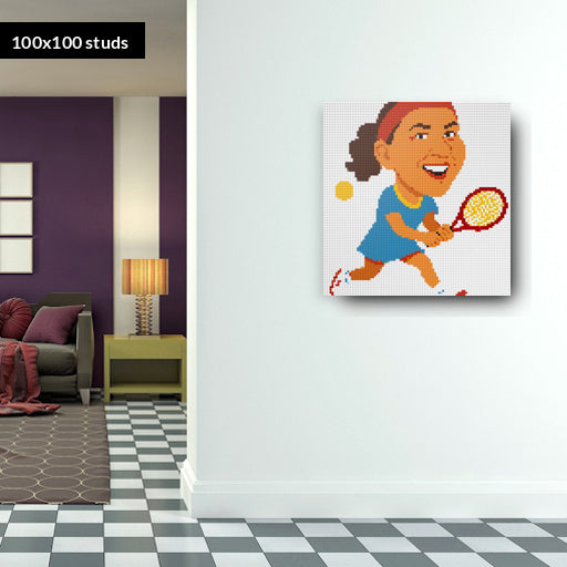 100*100studs, 80*80cm, 31,5*31,5inch