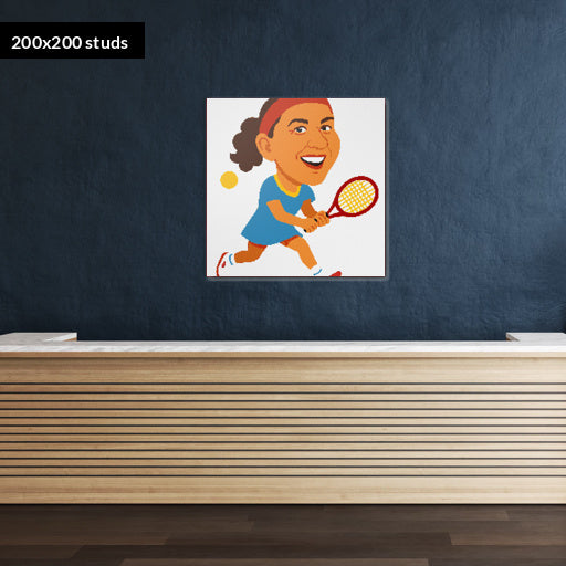 200*200studs, 160*160cm, 63*63inch