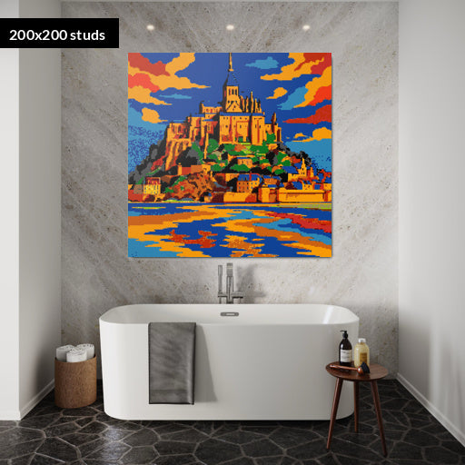 200*200studs, 160*160cm, 63*63inch