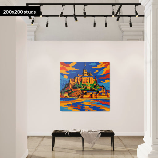 200*200studs, 160*160cm, 63*63inch