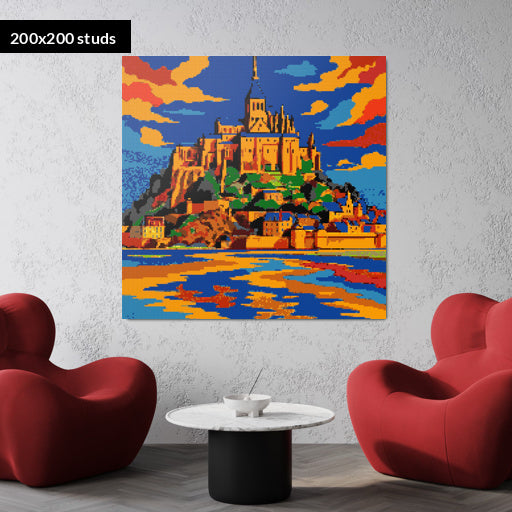 200*200studs, 160*160cm, 63*63inch