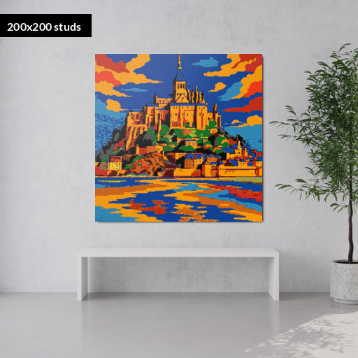 200*200studs, 160*160cm, 63*63inch