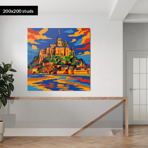 200*200studs, 160*160cm, 63*63inch