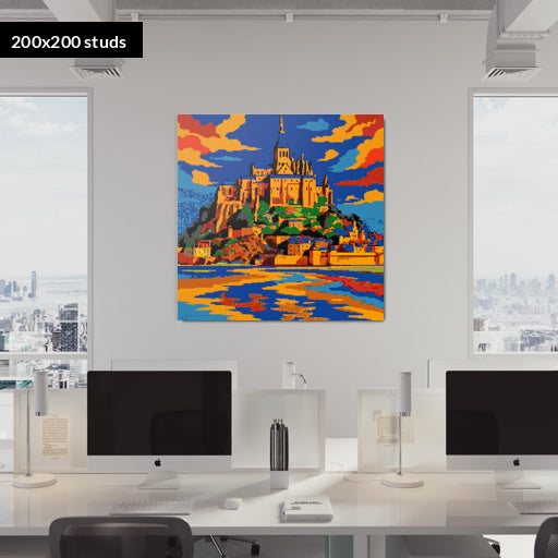 200*200studs, 160*160cm, 63*63inch