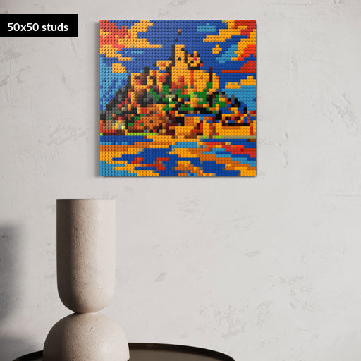50*50studs, 40*40cm, 15,75*15,75inch