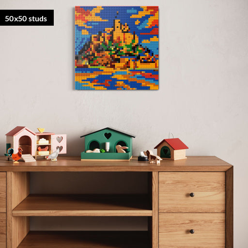 50*50studs, 40*40cm, 15,75*15,75inch