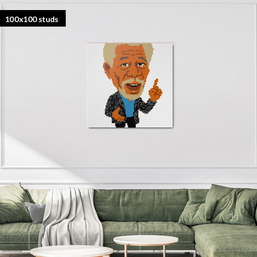 100*100studs, 80*80cm, 31,5*31,5inch