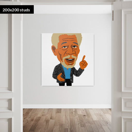 200*200studs, 160*160cm, 63*63inch