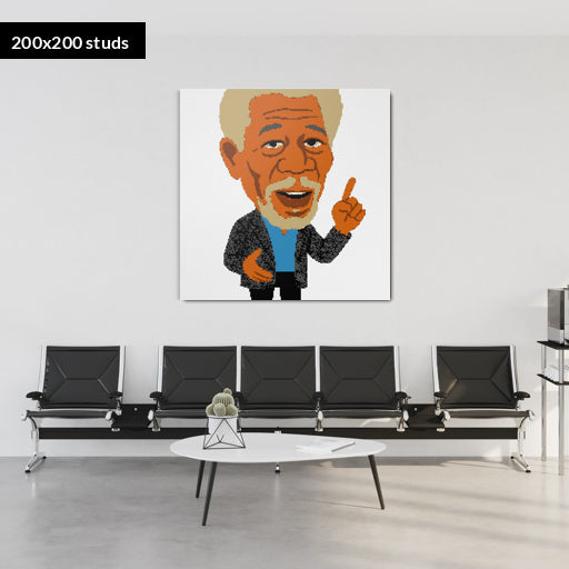 200*200studs, 160*160cm, 63*63inch