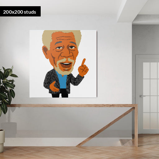 200*200studs, 160*160cm, 63*63inch