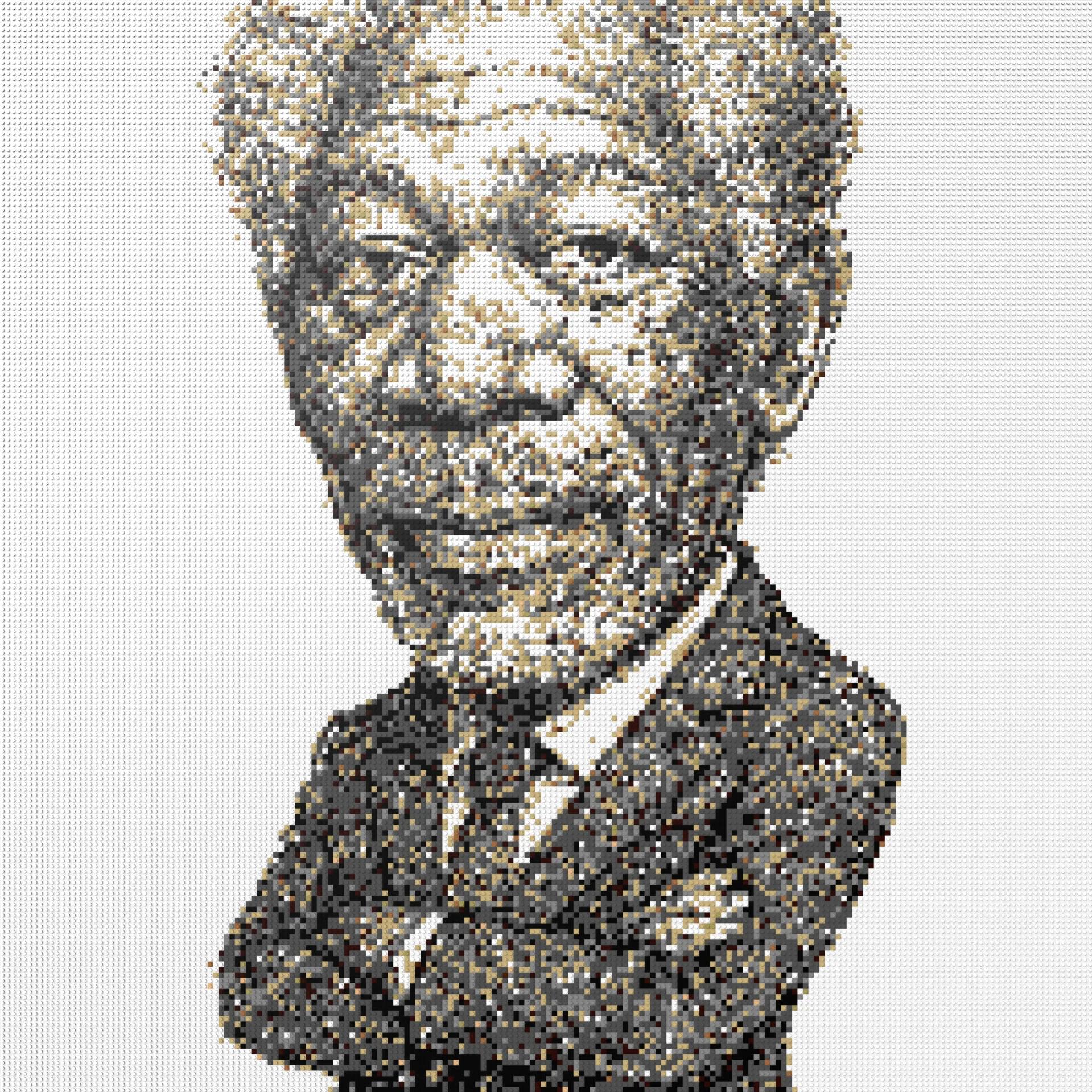 200*200studs, 160*160cm, 63*63inch