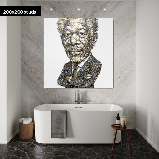 200*200studs, 160*160cm, 63*63inch