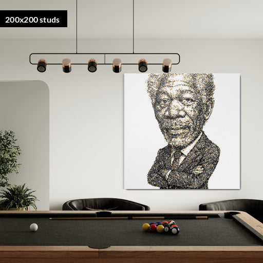 200*200studs, 160*160cm, 63*63inch