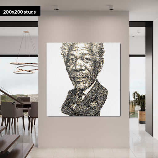 200*200studs, 160*160cm, 63*63inch