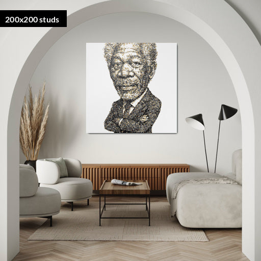 200*200studs, 160*160cm, 63*63inch