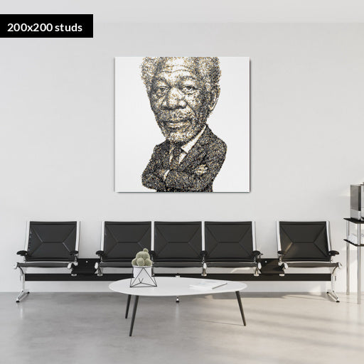 200*200studs, 160*160cm, 63*63inch