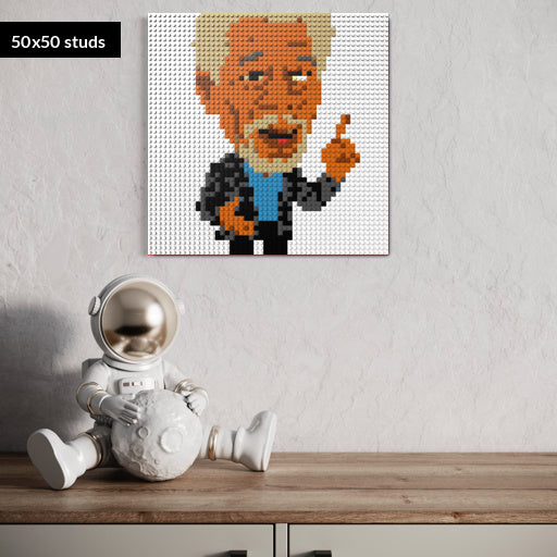 50*50studs, 40*40cm, 15,75*15,75inch