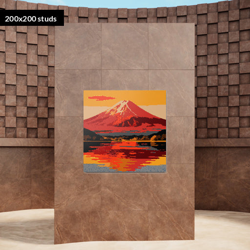 200*200studs, 160*160cm, 63*63inch