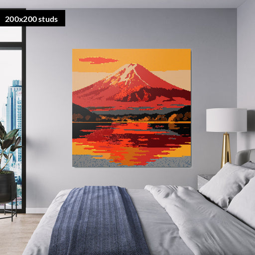 200*200studs, 160*160cm, 63*63inch
