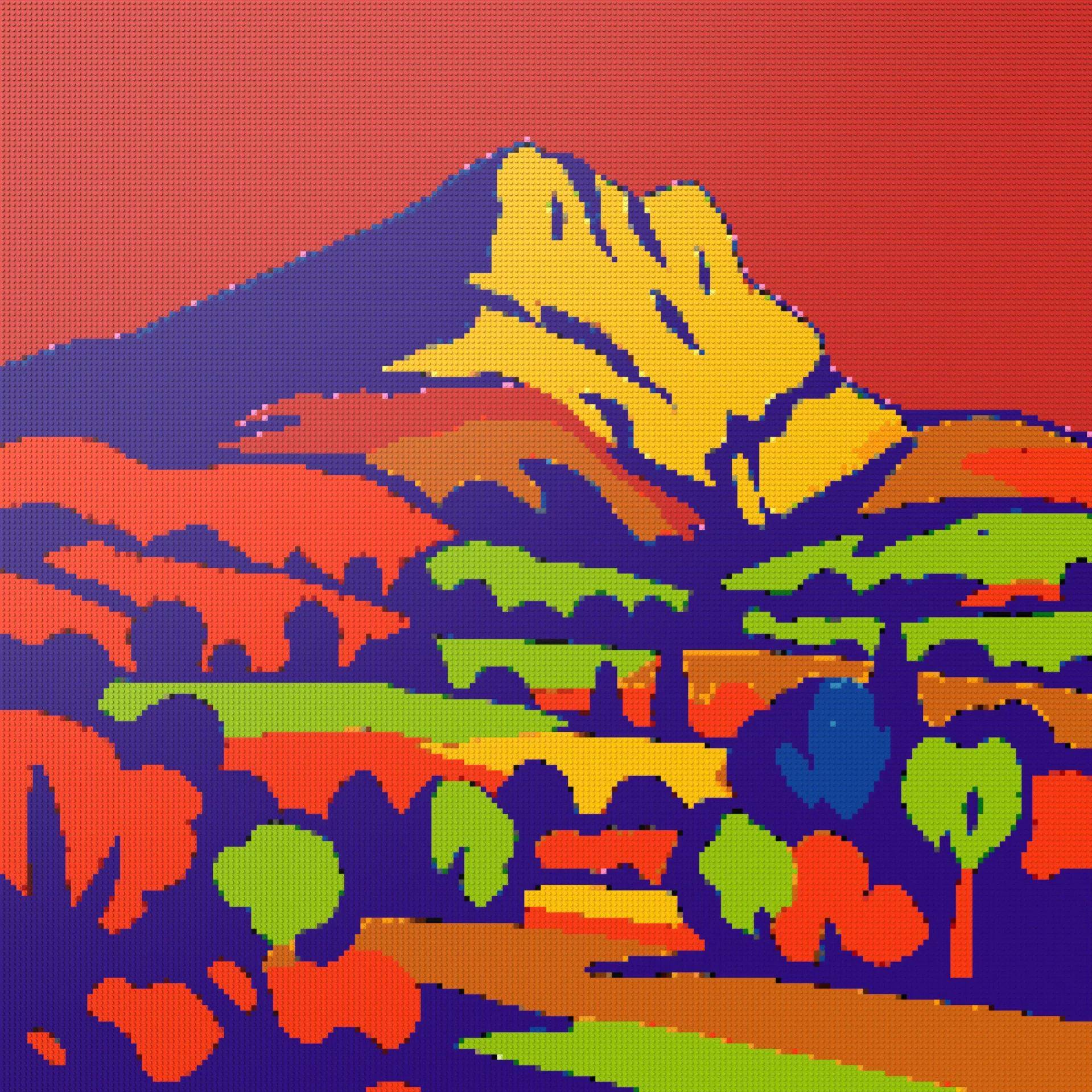 200*200studs, 160*160cm, 63*63inch